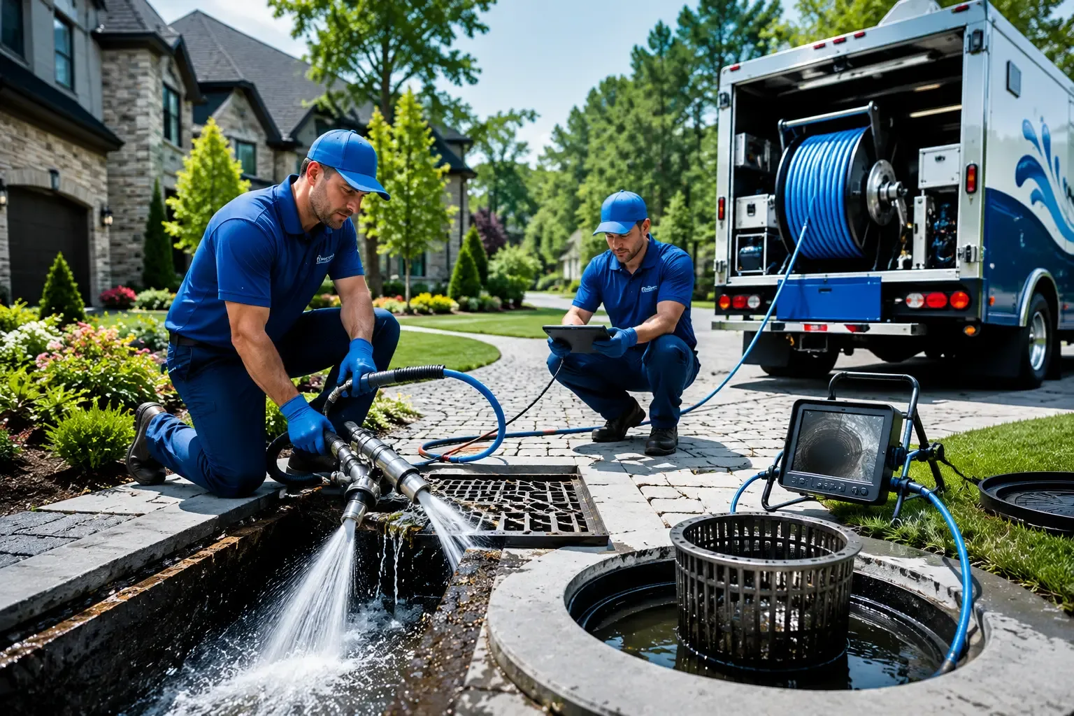 Local outdoor drain cleaning professionals in Earl Park, IN